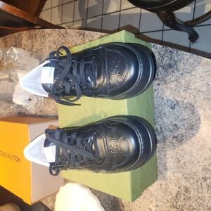 Gucci Black Sneakers with Chunky Sole